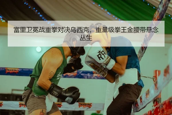 富里卫冕战重拳对决乌西克，重量级拳王金腰带悬念丛生